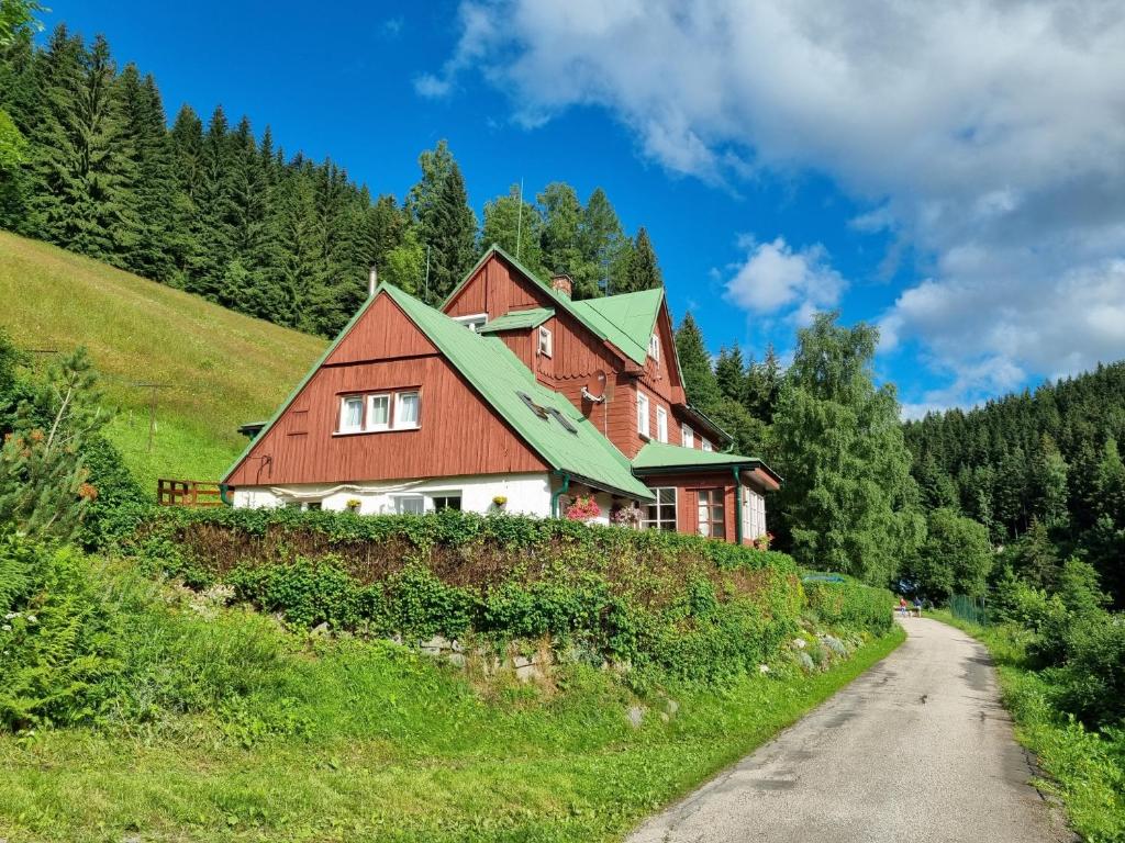 Příroda nedaleko penzionu