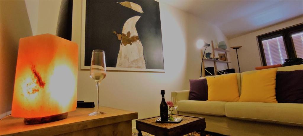 Posezení v ubytování Hotel Antares