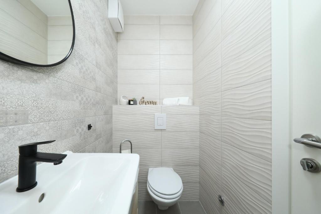 Kúpeľňa v ubytovaní Apartman Maresa