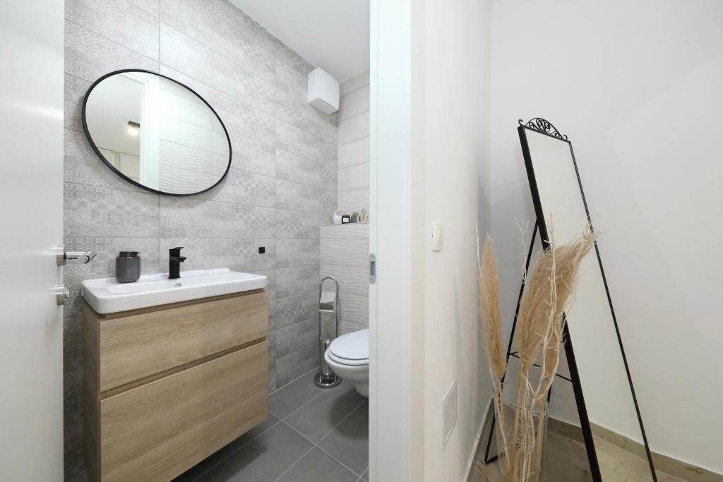 Kúpeľňa v ubytovaní Apartman Maresa