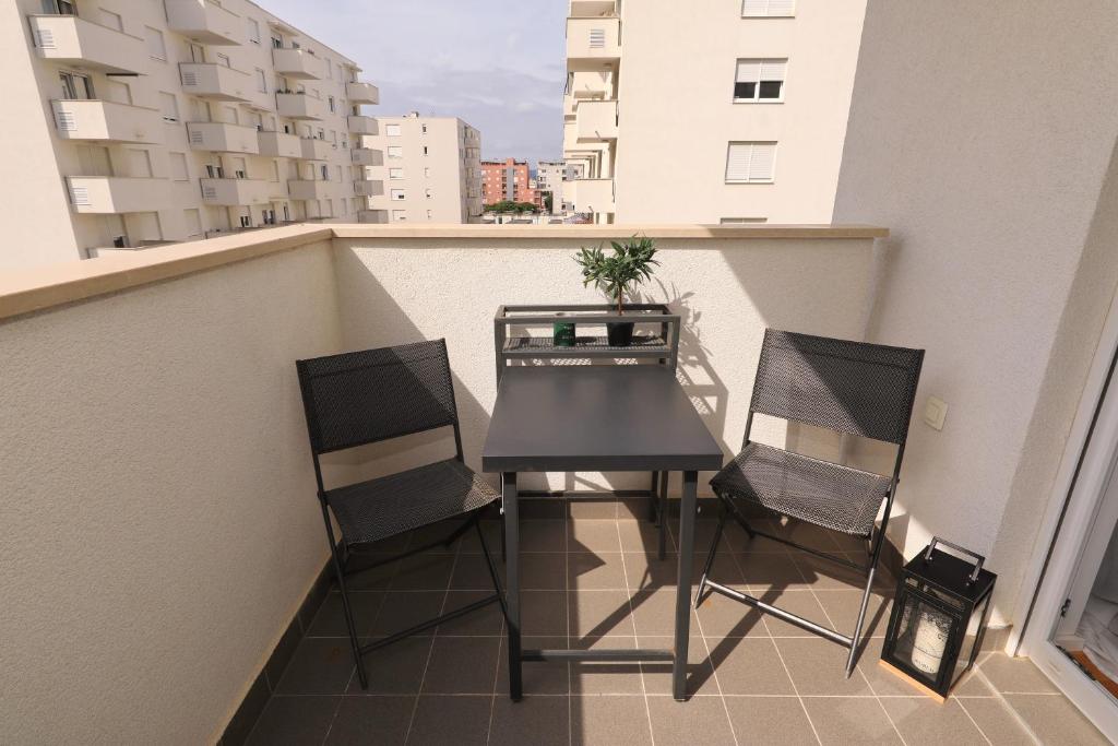 Balkón alebo terasa v ubytovaní Apartman Maresa