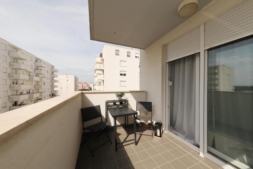 Balkón alebo terasa v ubytovaní Apartman Maresa