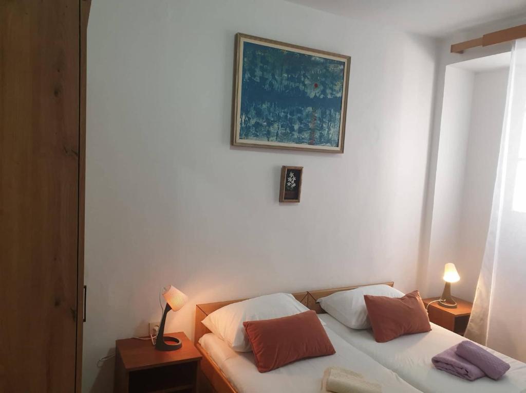 Posteľ alebo postele v izbe v ubytovaní apartmani NEDO