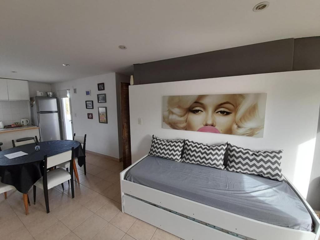 Ένα ή περισσότερα κρεβάτια σε δωμάτιο στο FINCA NOVA Apartment 6