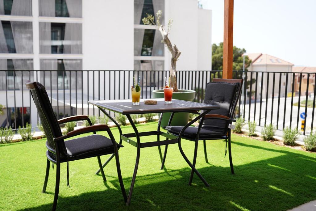 Balkón nebo terasa v ubytování Solis Apartments Bol