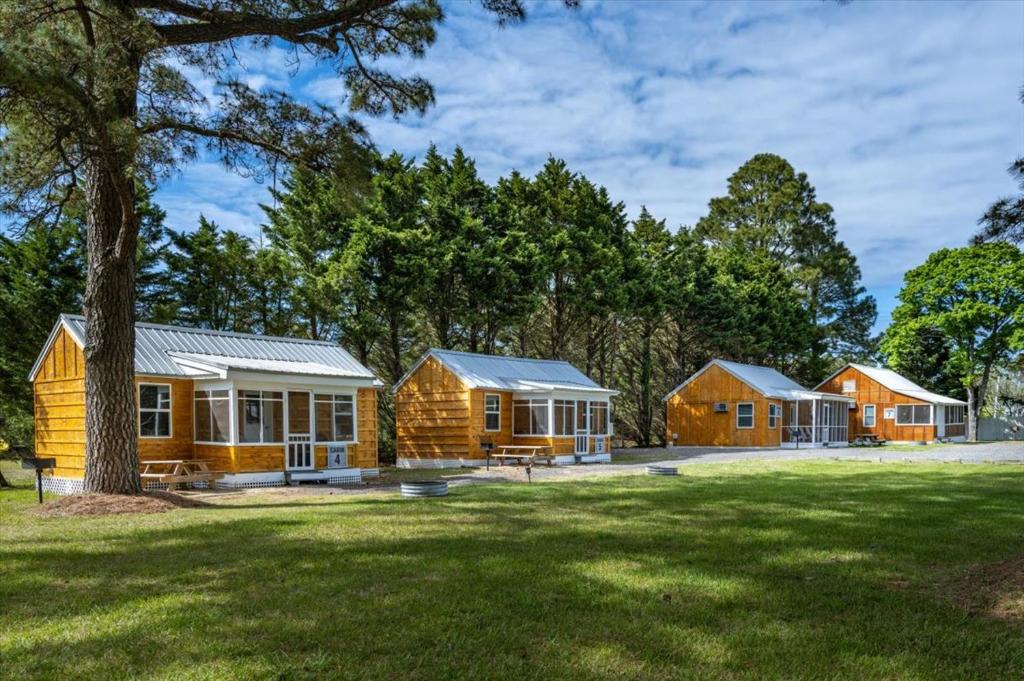 Zahrada ubytování Beach Bum West-O Cabins