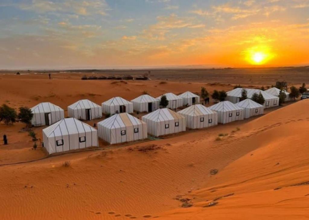 Unique Sahara desert camp