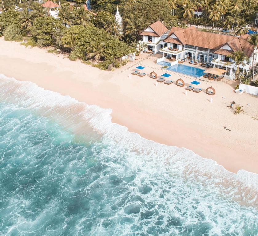 Letecký snímek ubytování The Beach House by Reveal