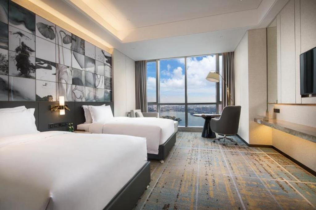 Wyndham Grand Suzhou Fenhu - Habitación Gemela Con Vista Al Lago