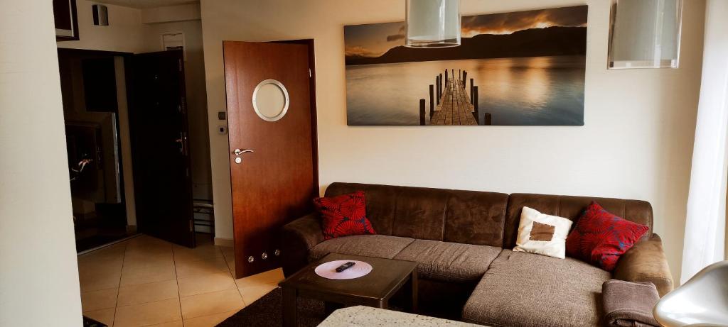 Posedenie v ubytovaní Apartament przy plazy