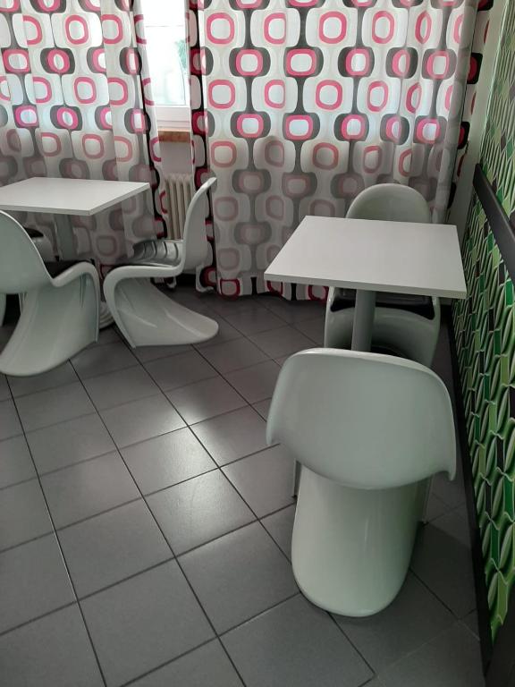 Posezení v ubytování B&B Seventy Design