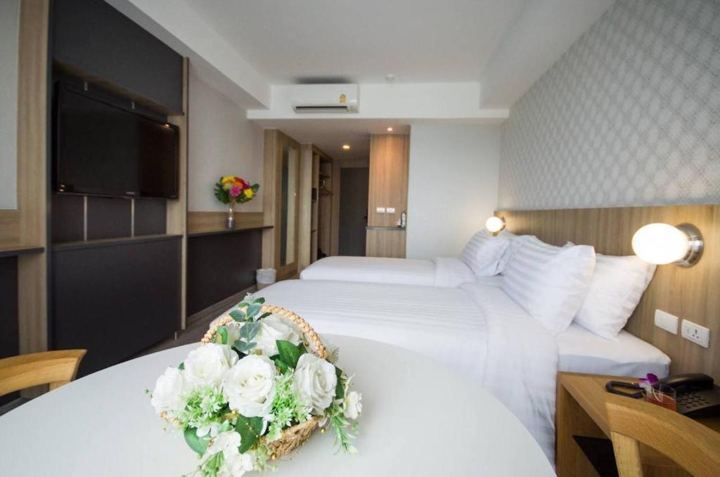 Marsi Hotel @ Bangchak - Superior Tweepersoonskamer Met 2 Aparte Bedden