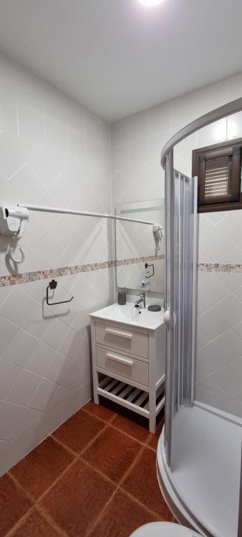 Koupelna v ubytování Apartamento Turistico "El Rincón de la Pernila"