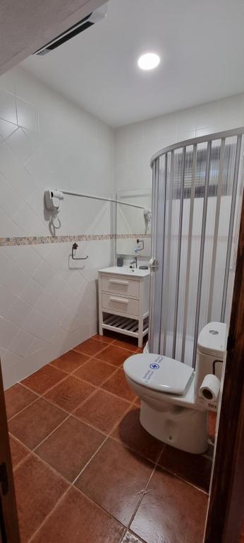 Koupelna v ubytování Apartamento Turistico "El Rincón de la Pernila"