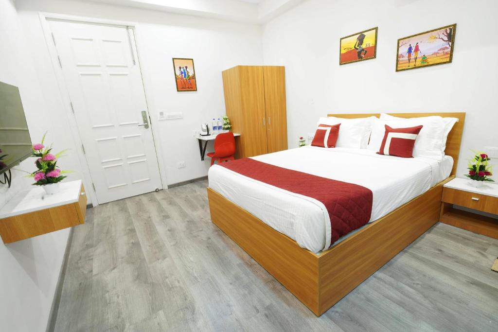 Postel nebo postele na pokoji v ubytování Octave Orchid Vista