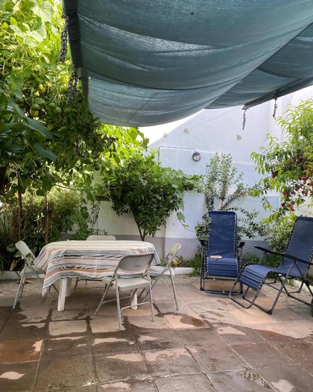 Um jardim em Casa do Menino Jesus