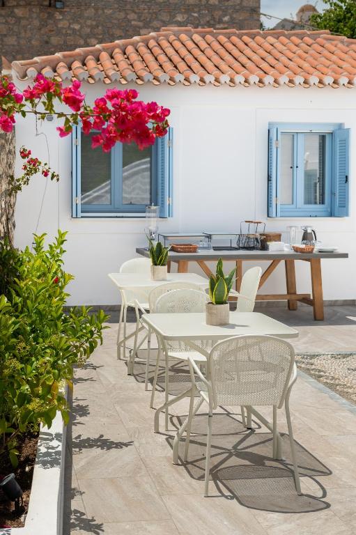 Terrasse ou espace extérieur de l'établissement Lumiére spetses