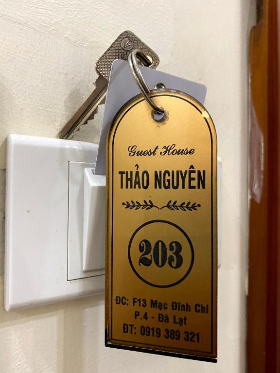 Certifikát, hodnocení, plakát nebo jiný dokument vystavený v ubytování Thảo Nguyên