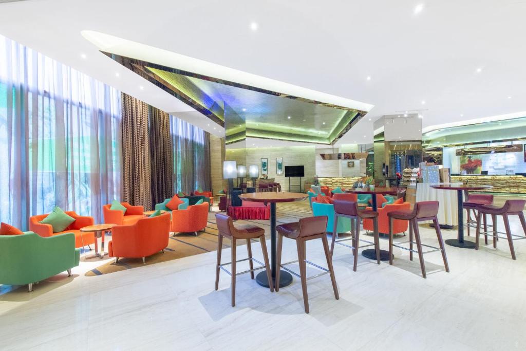 Restaurace v ubytování Holiday Inn Shanghai Songjiang by IHG - Miaoqian Street