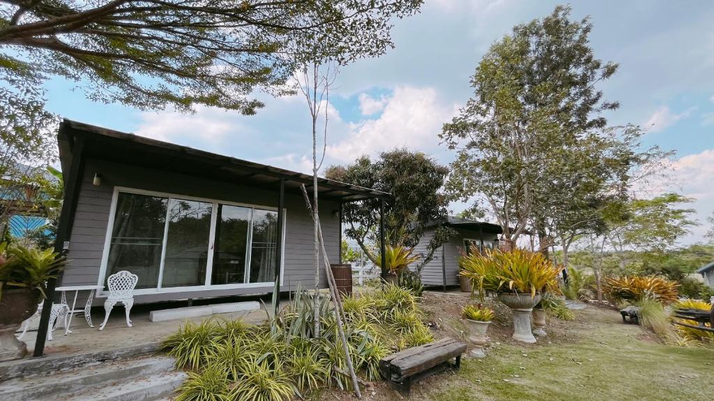 Zahrada ubytování Moon Village Khaoyai Holiday Home