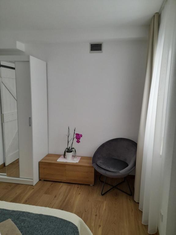 Postel nebo postele na pokoji v ubytování Apartments Palma