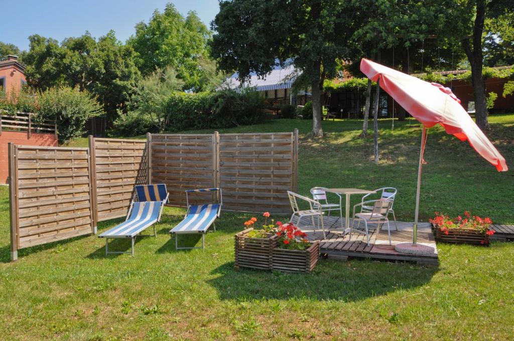 Zahrada ubytování La Casa Trasparente - locazioni brevi