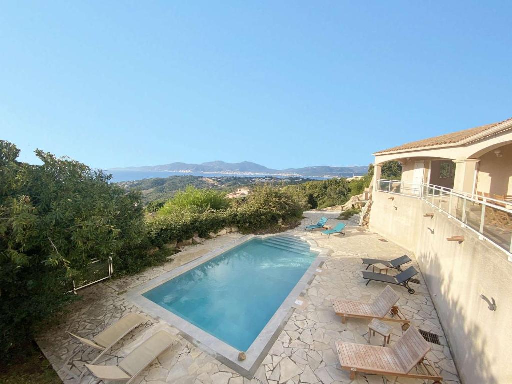 Superbe Villa 5P avec WIFI à Porticcio près plage Agosta - FR-1-61-574