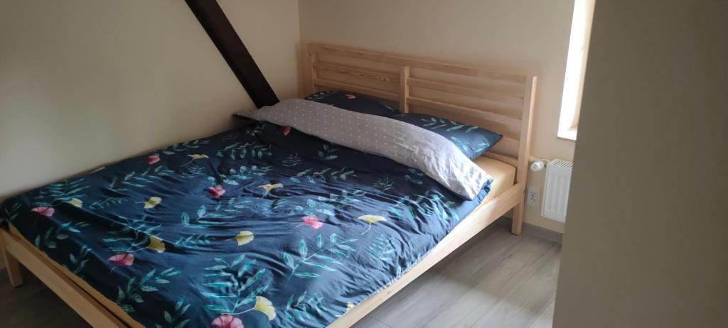 Ein Bett oder Betten in einem Zimmer der Unterkunft Apartamenty Daola