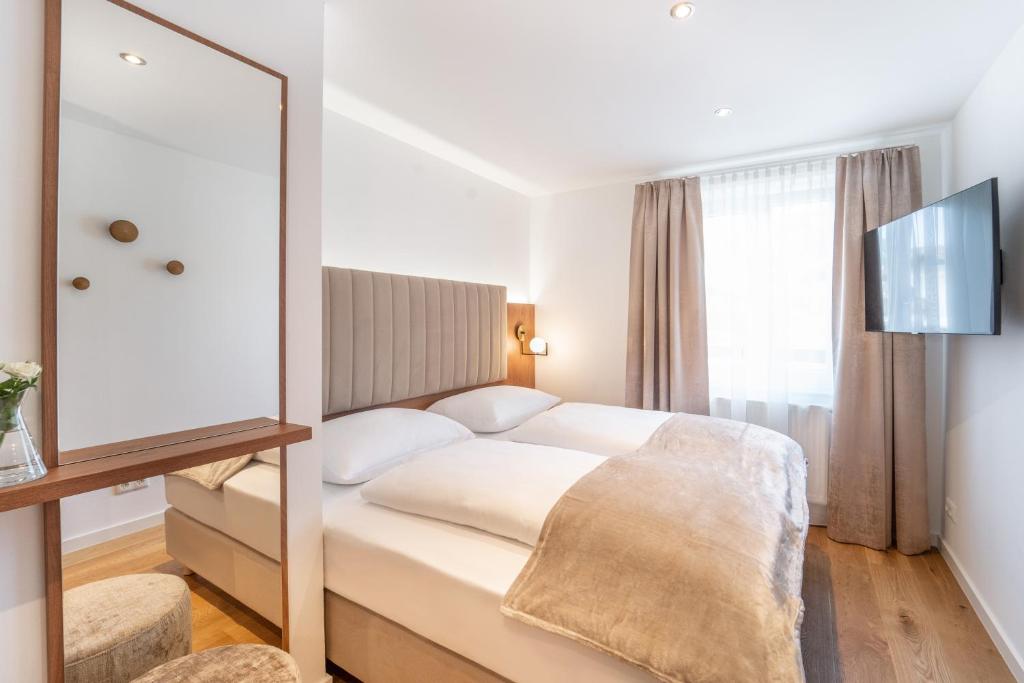 Voodi või voodid majutusasutuse das mondsee toas