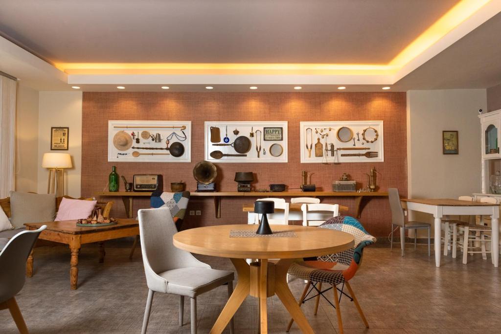 Posezení v ubytování Theano Hotel