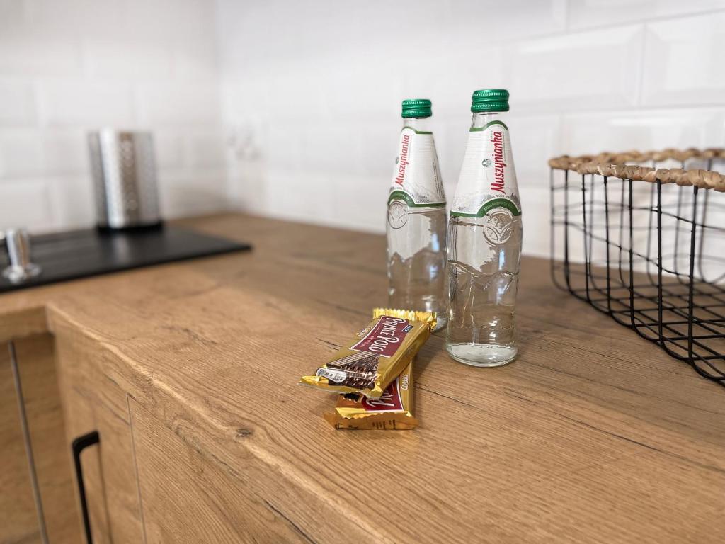 Kuchyňa alebo kuchynka v ubytovaní Przytulny apartament 500m od morza.
