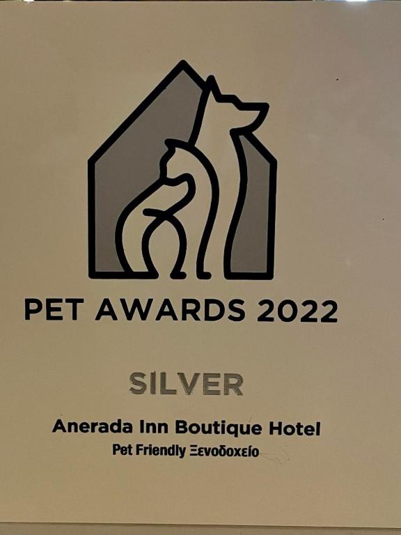 Certyfikat, podpis lub inny dokument wystawiony w obiekcie Anerada inn Suites & Spa - Pet Friendly