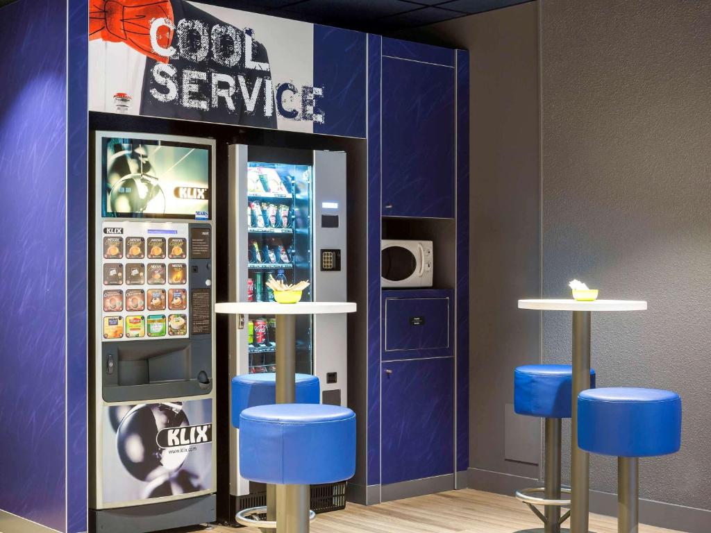 Certifikát, hodnocení, plakát nebo jiný dokument vystavený v ubytování ibis budget Lorient Hennebont