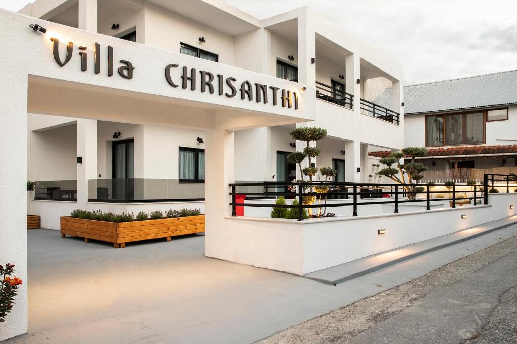 Budova, kde se aparthotel nachází