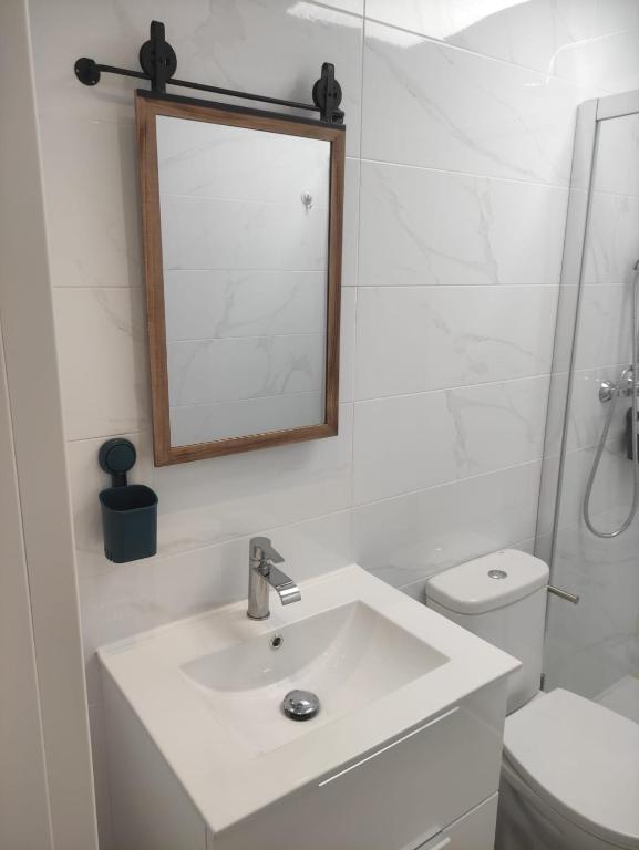 Koupelna v ubytování LOFT LA CASITA