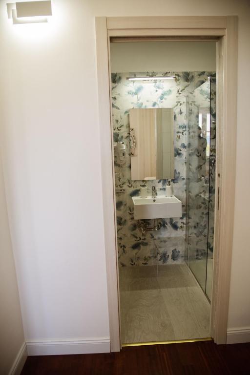 Koupelna v ubytování B&B L'ORIZZONTE