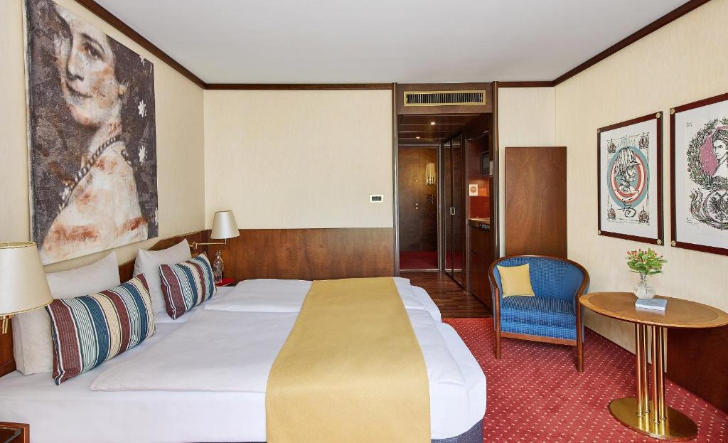 Posezení v ubytování Living Hotel Prinzessin Elisabeth