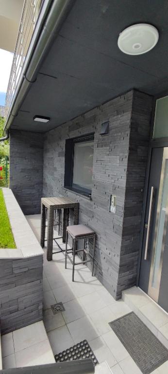 Patio nebo venkovní prostory v ubytování DB Bled Apartment