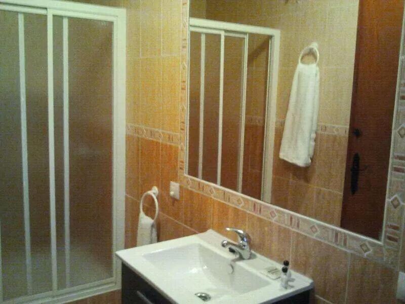 Kúpeľňa v ubytovaní Hotel Mesón El Número Uno