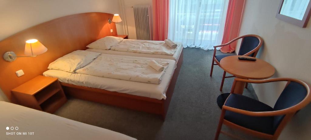 Postel nebo postele na pokoji v ubytování Penzion Diana