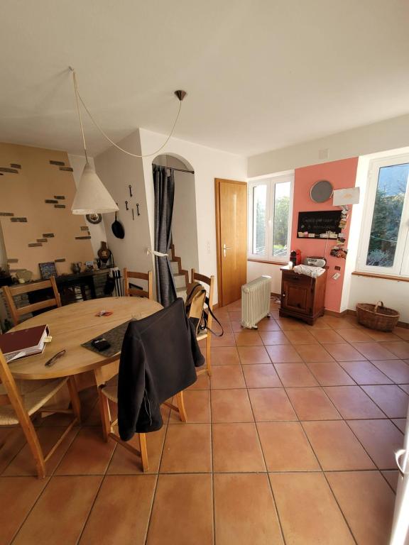 Posezení v ubytování Casa Hürlimann