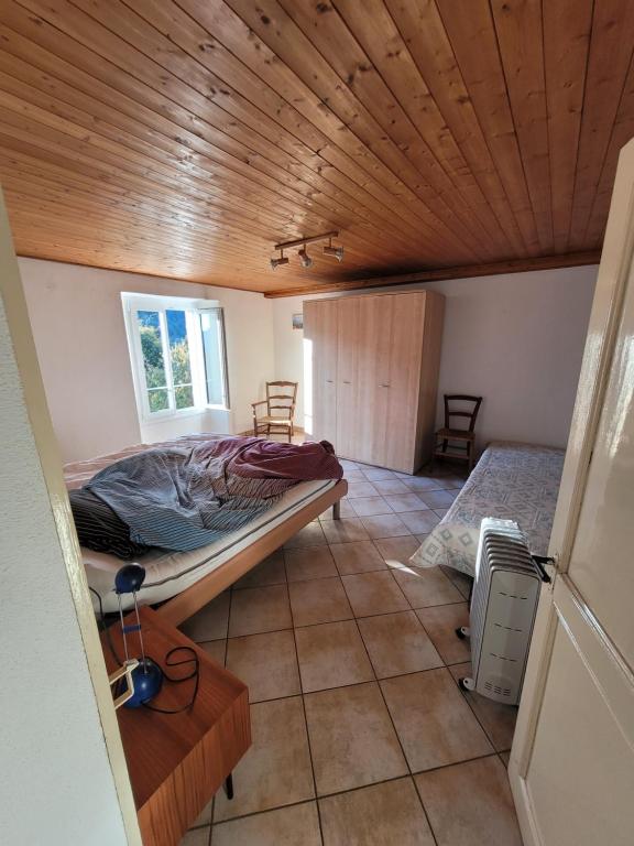 Postel nebo postele na pokoji v ubytování Casa Hürlimann