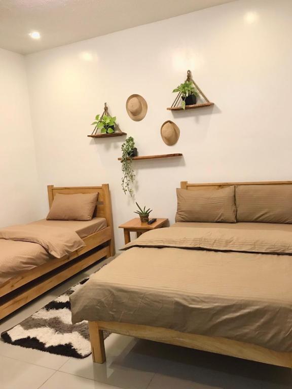Posezení v ubytování Nord House Laoag