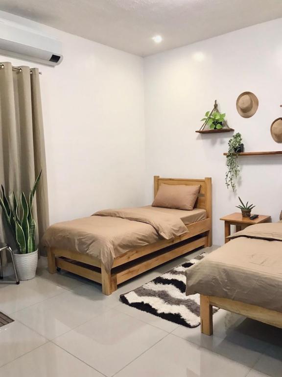Posezení v ubytování Nord House Laoag