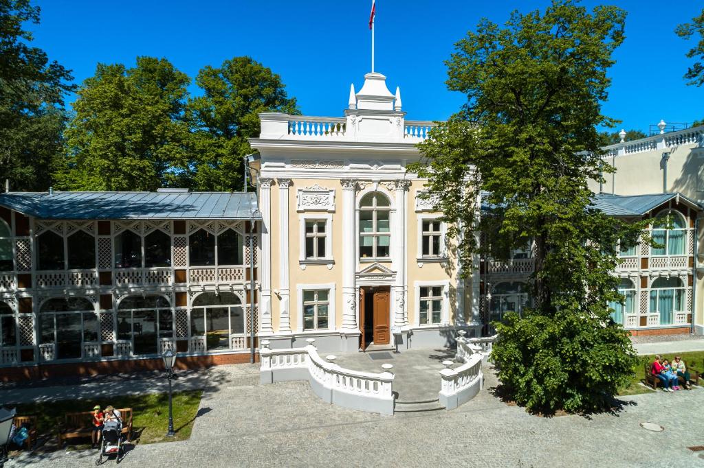 Budova, v ktorej sa hotel nachádza