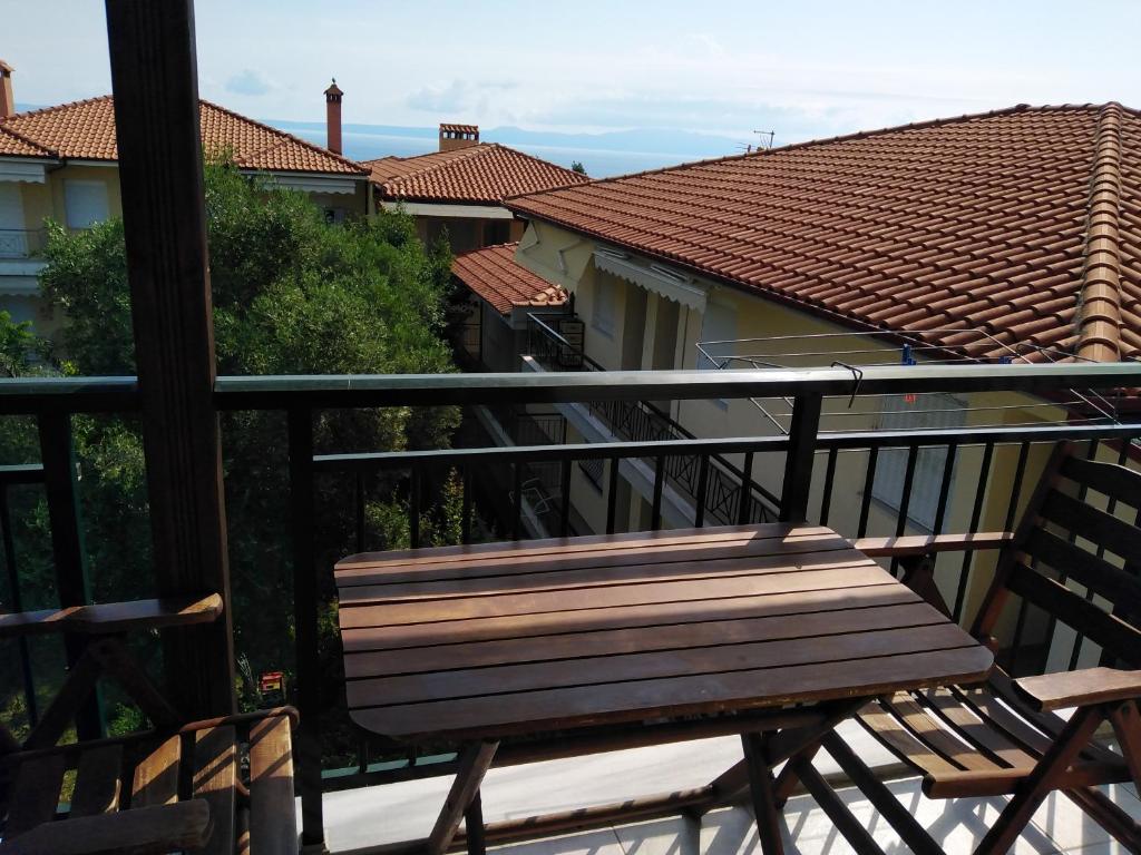 Balkon lub taras w obiekcie Estia Studios