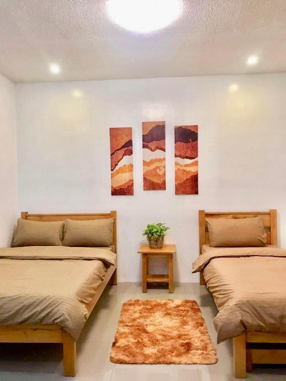 Posezení v ubytování Nord House Laoag