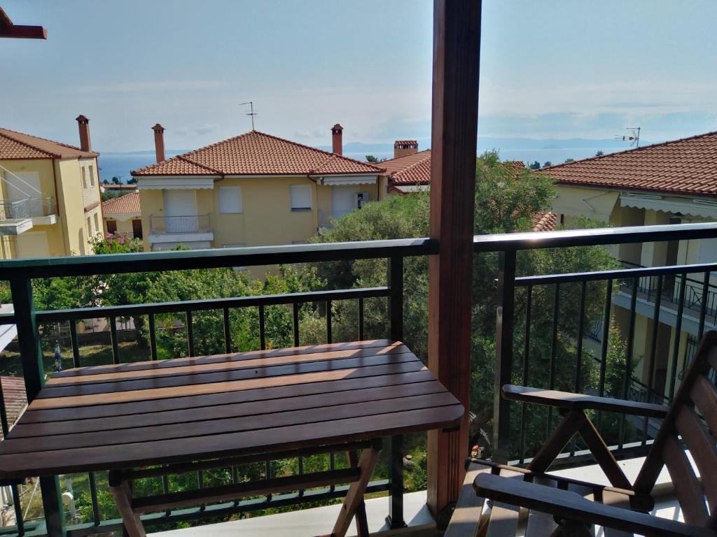 Balkon lub taras w obiekcie Estia Studios