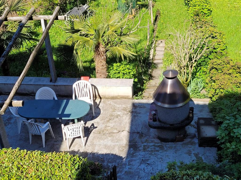 Zahrada ubytování Casa Hürlimann