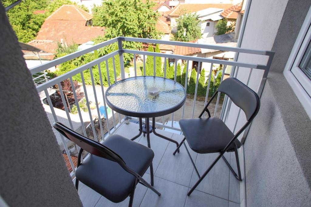 Balkón nebo terasa v ubytování Apartmani Hedonist